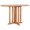 Mayo Garden Butterfly Dining Table | Foldable Design | Natural Teak Wood 47"