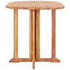 Mayo Garden Butterfly Dining Table | Foldable Design | Natural Teak Wood 47"