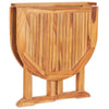 Mayo Garden Butterfly Dining Table | Foldable Design | Natural Teak Wood 47"