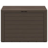 Sofia Outdoor Storage Box | Matte Finish | Brown Polypropylene 31"
