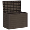 Sofia Outdoor Storage Box | Matte Finish | Brown Polypropylene 31"