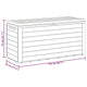 Sofia Outdoor Storage Box | Matte Finish | Brown Polypropylene 31"