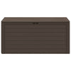 Sofia Outdoor Storage Box | Matte Finish | Brown Polypropylene 46"