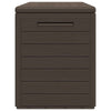 Sofia Outdoor Storage Box | Matte Finish | Brown Polypropylene 46"