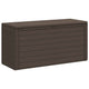 Sofia Outdoor Storage Box | Matte Finish | Brown Polypropylene 46"