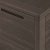 Sofia Outdoor Storage Box | Matte Finish | Brown Polypropylene 46"