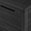 Sofia Modern Outdoor Storage Box | Anthracite Polypropylene 31"