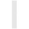 vidaXL Office Cabinet White 23.6x12.6x74.8" Engineered Wood