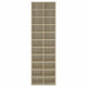 vidaXL Shoe Cabinet Sonoma Oak 21.3x13.4x72.0" Engineered Wood