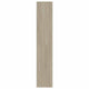 vidaXL Shoe Cabinet Sonoma Oak 21.3x13.4x72.0" Engineered Wood