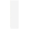 vidaXL Wardrobe White 31.5"x20.5"x70.9" Engineered Wood