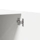 vidaXL Wardrobe White 31.5"x20.5"x70.9" Engineered Wood