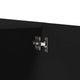 vidaXL Wardrobe Black 31.5"x20.5"x70.9" Engineered Wood