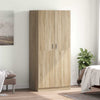 vidaXL Wardrobe Sonoma Oak 31.5"x20.5"x70.9" Engineered Wood