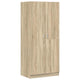 vidaXL Wardrobe Sonoma Oak 31.5"x20.5"x70.9" Engineered Wood