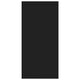 vidaXL Sideboard Black 34.6x11.8x25.6" Engineered Wood