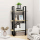 vidaXL Storage Shelf Sonoma Oak 23.6"x11.8"x41.3" Engineered Wood