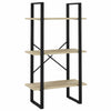 vidaXL Storage Shelf Sonoma Oak 23.6"x11.8"x41.3" Engineered Wood