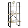 vidaXL Storage Shelf Sonoma Oak 23.6"x11.8"x41.3" Engineered Wood