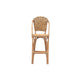 bali & pari Neola Modern Bohemian Natural Rattan Bar Stool WHI-12736-Rattan-BS