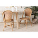 bali & pari Neola Modern Bohemian Natural Rattan Dining Chair WHI-12737-Rattan-DC