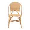 bali & pari Jaylyn Bohemian Natural Rattan Dining Chair WHI-13688-Rattan-DC