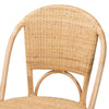 bali & pari Jaylyn Bohemian Natural Rattan Dining Chair WHI-13688-Rattan-DC