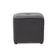Baxton Studio Corinne Modern and Contemporary Dark Grey Fabric Upholstered Ottoman