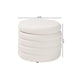 Baxton Studio Tabitha Modern and Contemporary Ivory Boucle Upholstered Storage Ottoman