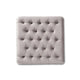 Baxton Studio Keswick Transitional Grey Velvet Fabric Upholstered Button Tufted Cocktail Ottoman WHI-502-Slate-Grey-Otto