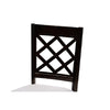 Baxton Studio Adina Modern and Contemporary Grey Fabric Upholstered and Dark Brown Finished Wood 5-Piece Dining Set