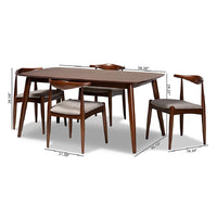Light Grey, Walnut