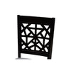 Baxton Studio Aiden Modern Grey Fabric and Dark Brown Finished Wood 5-Piece Dining Set