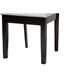 Baxton Studio Aiden Modern Grey Fabric and Dark Brown Finished Wood 5-Piece Dining Set
