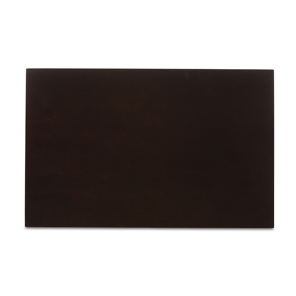 Baxton Studio Ani Modern and Contemporary Dark Brown Finished Wood 5-Piece Dining Set WHI-Ani-Dark-Brown-5PC-Dining-Set