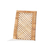 bali & pari Argos Modern Bohemian Natural Brown Rattan 2-Piece Dining Chair Set WHI-Argos-Rattan-DC