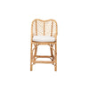 bali & pari Arween Modern Bohemian Natural Brown Rattan Counter Stool WHI-Arween-Rattan-CS