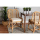 bali & pari Arween Modern Bohemian Natural Brown Rattan Dining Chair WHI-Arween-Rattan-DC
