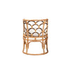 bali & pari Aster Modern Bohemian Natural Brown Rattan Armchair WHI-Aster-Rattan-Armchair