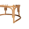 bali & pari Aster Modern Bohemian Natural Brown Rattan Armchair WHI-Aster-Rattan-Armchair