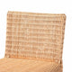 bali & pari Athena Modern and Contemporary Natural Finished Rattan Counter Stool WHI-Athena-Natural-CS