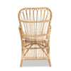 bali & pari Aya Modern and Contemporary Natural Finished Rattan Armchair WHI-Aya-Natural-CC