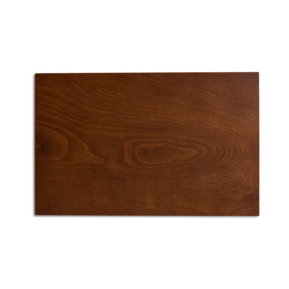 Baxton Studio Glenda Mid-Century Modern Greyish Beige Fabric Upholstered and Walnut Brown Finished Wood 5-Piece Dining Set