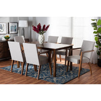 Greyish Beige, Walnut Brown