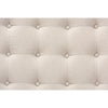 Baxton Studio Alvere Modern and Contemporary Beige Fabric Upholstered Walnut Finished Cocktail Ottoman