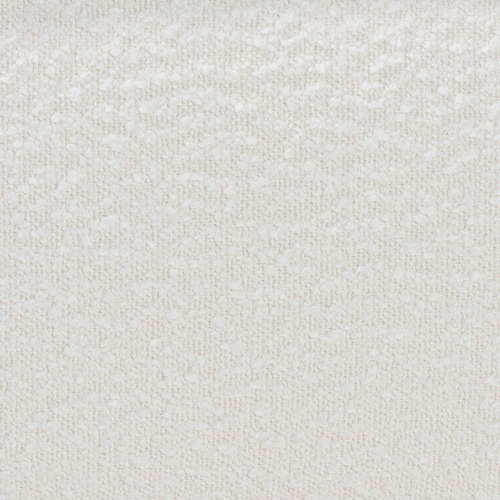 Baxton Studio Laverick Modern Cream Boucle Queen Platform Bed with Border Piping WHI-BBT61214-Cream-Queen