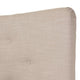 Baxton Studio Hannah Mid-Century Modern Beige Linen Queen Size Platform Bed WHI-BBT6570-Beige-Queen