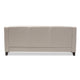 Baxton Studio Arcadia Modern and Contemporary Light Beige Fabric Upholstered Button-Tufted Living Room 3-Seater Sofa