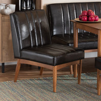 Dark Brown, Walnut Brown