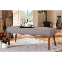 Grey, walnut brown